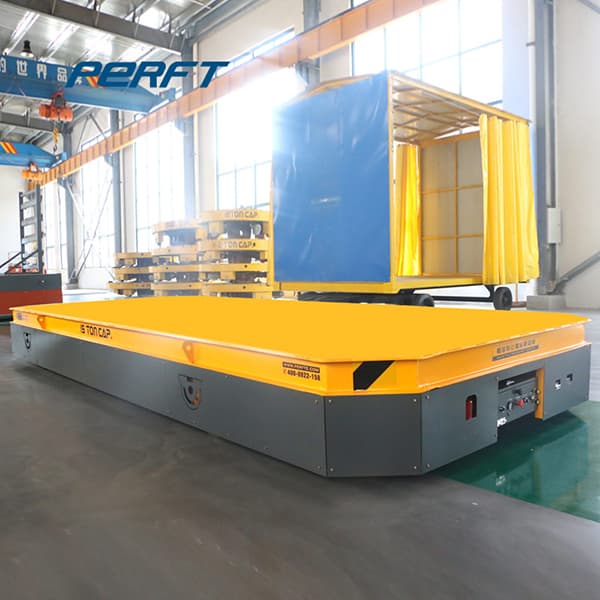 motorized rail transfer trolley for merchandise 400 tons